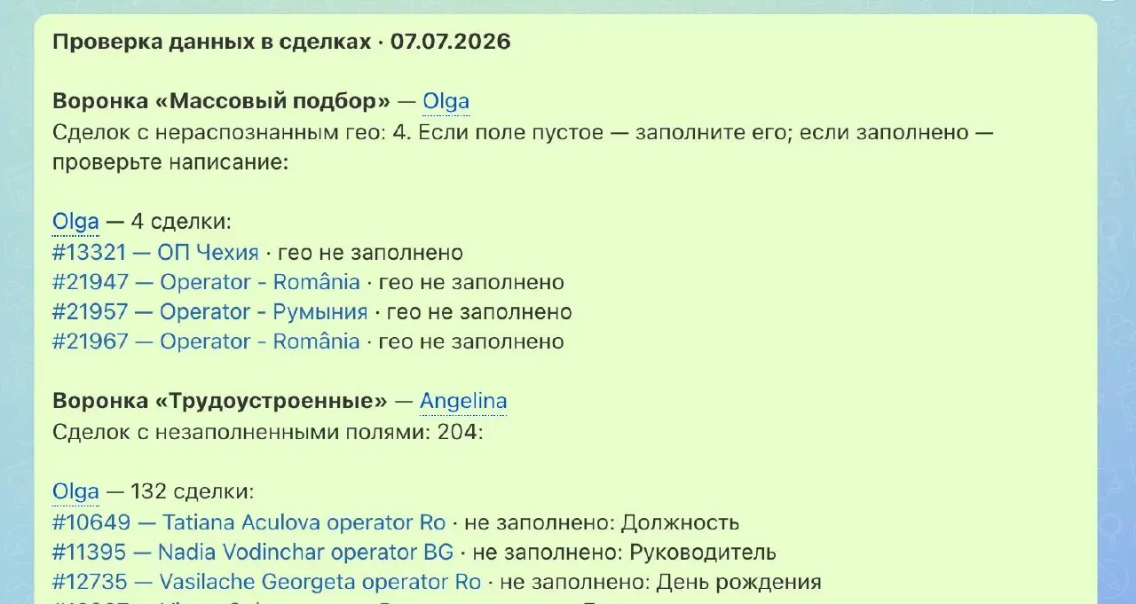 Как я автоматизировала раздачу пиздюлей
2 месяца назад я рассказывала о своем кейсе разработки планировщика под конкретную задачу моего отдела - оценку темпов укомплектовки команд | Сетка — социальная сеть от hh.ru