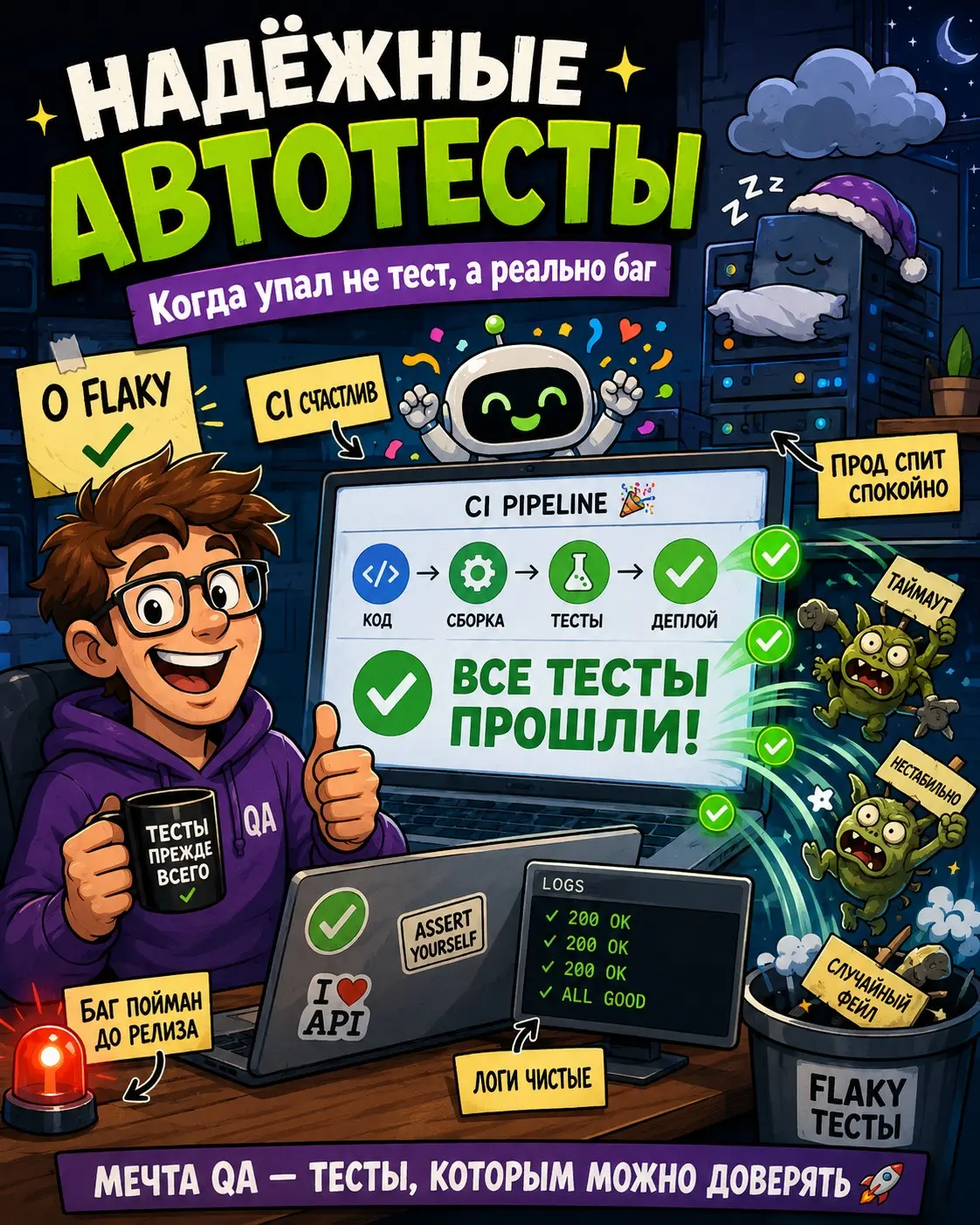 Как разработать надёжные автотесты API на Java | Сетка — социальная сеть от hh.ru