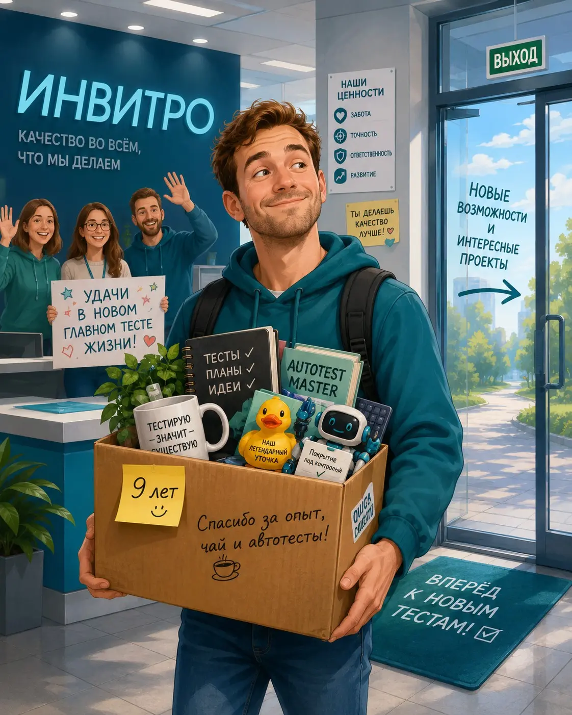 Почему я ушёл из ИНВИТРО после 9 лет работы и перешёл в банк | Сетка — социальная сеть от hh.ru
