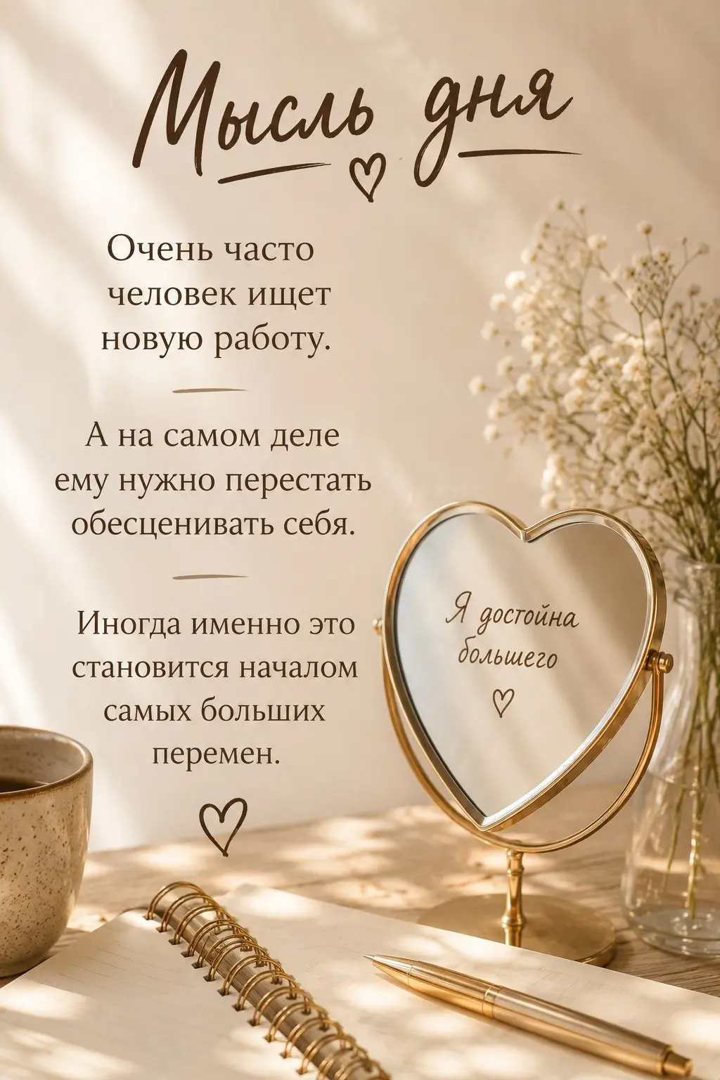 Прежде чем рассылать резюме, проведи внутреннюю ревизию: может, ты уже давно VIP- специалист, просто забыл выписать себе премию за выслугу лет и ангельское терпение😁
Всем хорошего дня! | Сетка — социальная сеть от hh.ru