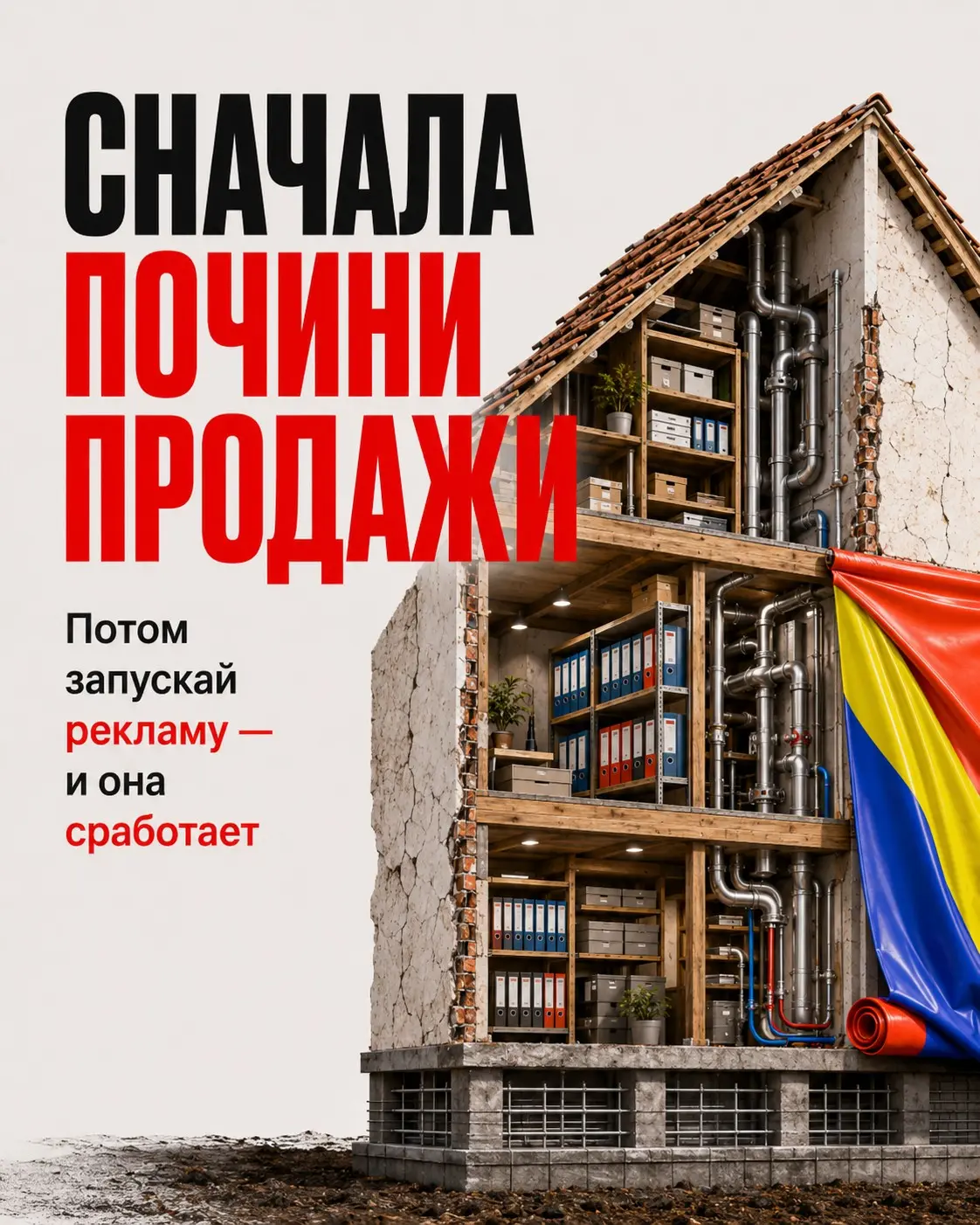 Клиент покупает рекламу, когда ему нужна система продаж | Сетка — социальная сеть от hh.ru