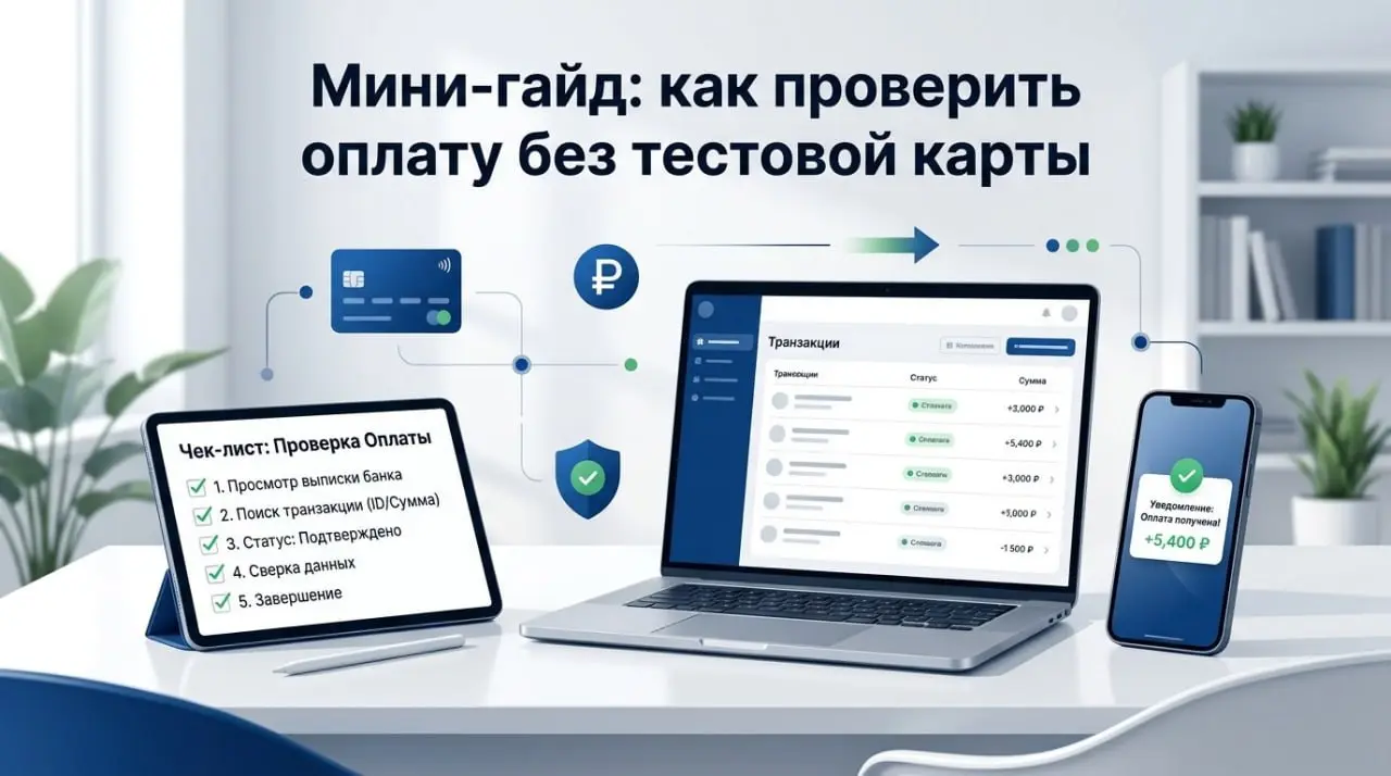 Мини-гайд
«Как проверить оплату, если у вас нет тестовой карты»
❗️Проблема: вы принимаете карты, но не знаете, работает ли оплата | Сетка — социальная сеть от hh.ru