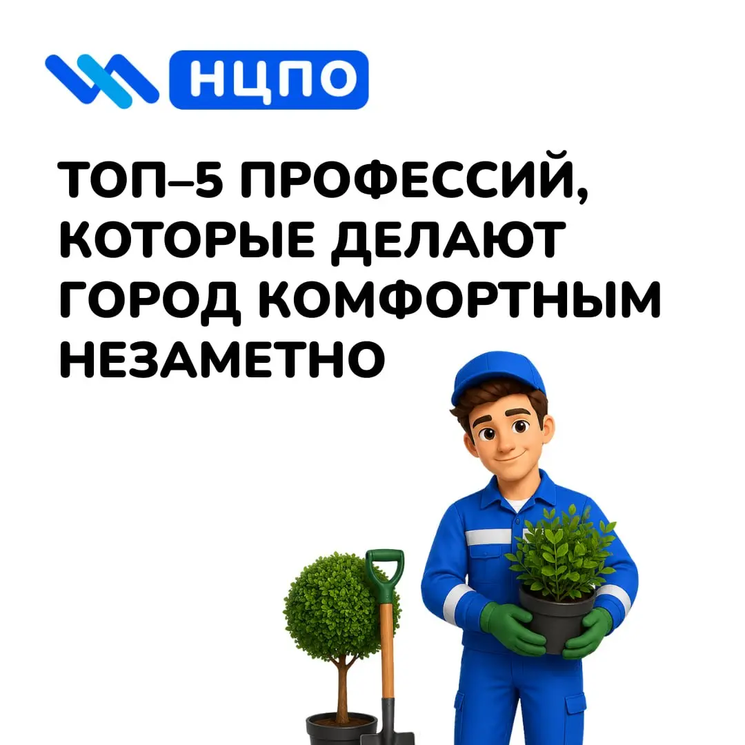 🏙 ТОП–5 профессий, которые делают город комфортным
Комфорт города складывается из привычных вещей: чистой воды, тёплых домов, ровных дорог, ухоженных парков и исправных лифтов | Сетка — социальная сеть от hh.ru