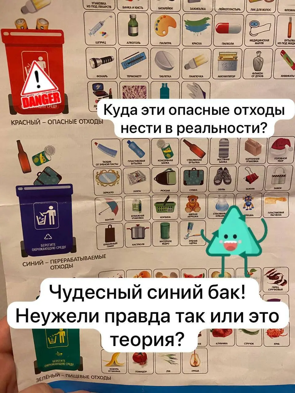 ⭐️В эфире обзор эко игры для детей от волонтёрки и экомамы Ани Хоботовой @annahobot 💜
🔎 Сегодня играем в классику жанра - Сортировка мусора от Bondibon | Сетка — социальная сеть от hh.ru