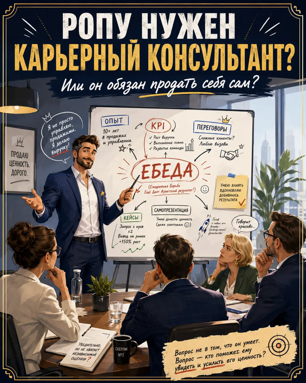 Нужен ли РОПу карьерный консультант ? | Сетка — социальная сеть от hh.ru