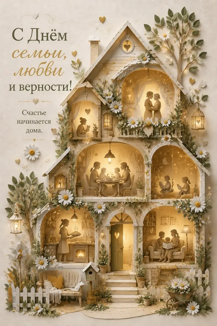 🧑‍🧑‍🧒‍🧒 День любви, семьи и верности | Сетка — социальная сеть от hh.ru