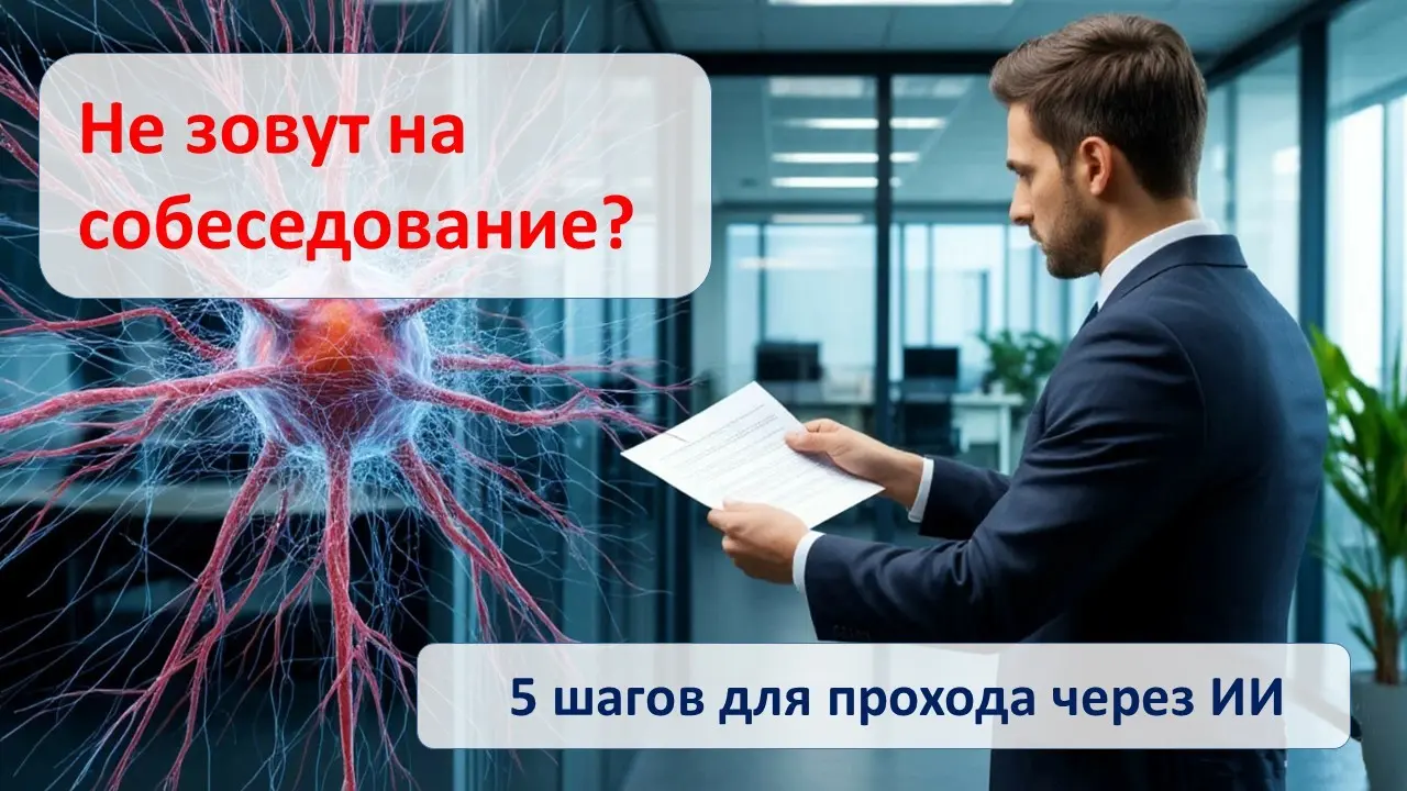 5 шагов, которые заставят ИИ позвать вас на собеседование | Сетка — социальная сеть от hh.ru