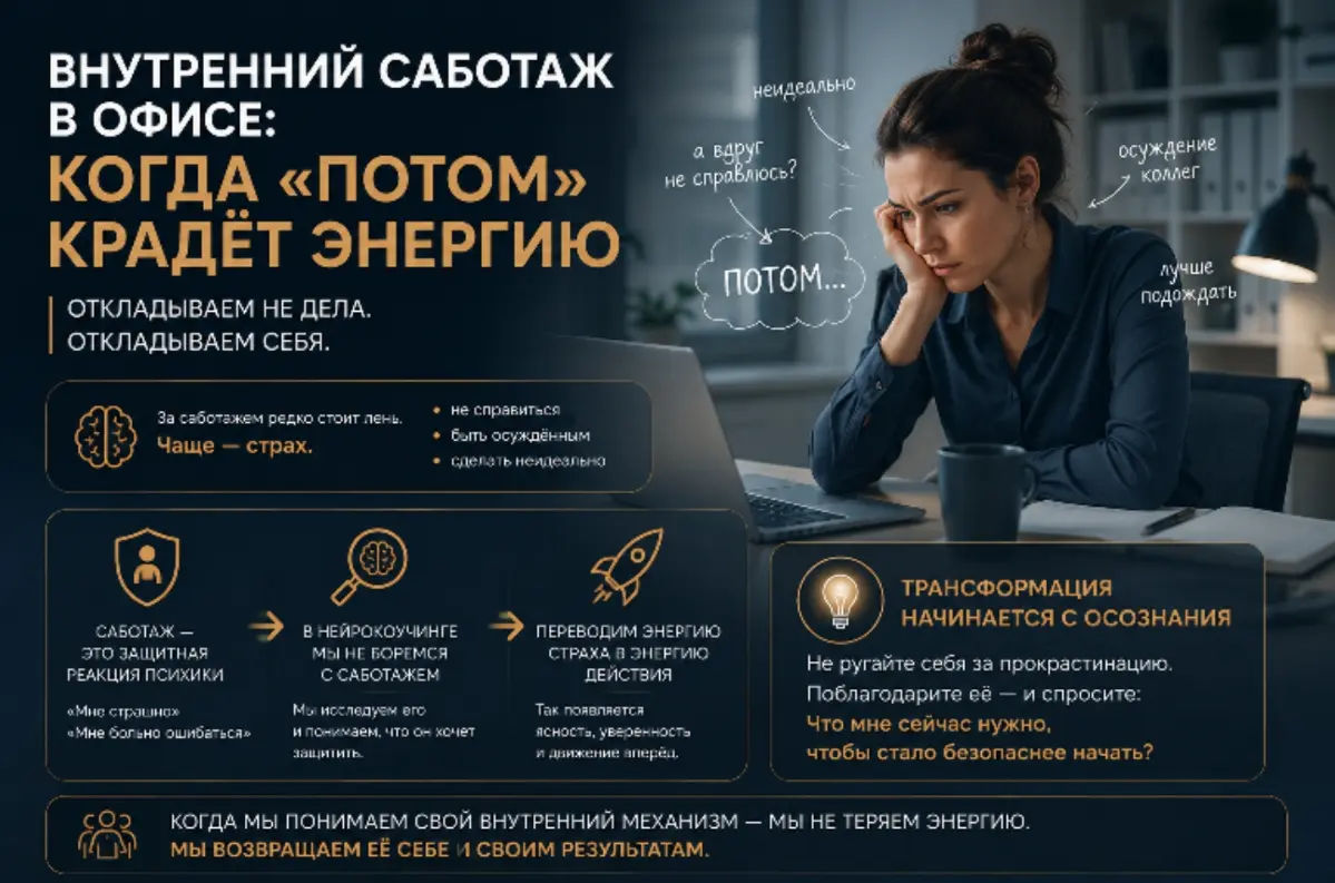 Почему сотрудники откладывают важные задачи | Сетка — социальная сеть от hh.ru
