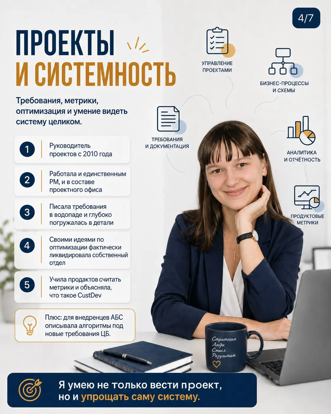 Я с 1 мая безработная. Голова очистилась от постоянного напряжения в корпе и я поняла, что во мне совмещается такое количество навыков, которые сложно упаковать в 1 резюме | Сетка — социальная сеть от hh.ru