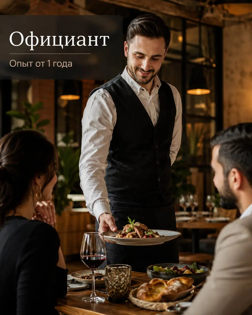 ОФИЦИАНТ
От 150 000₽
Ткемали
• Москва, м. Кузнецкий Мост
• Рестораны/Кафе
• +79777535435
Полное описание вакансии размещено в Телеграм и Макс. Переходите по ссылке в закрепленном сообщении | Сетка — социальная сеть от hh.ru