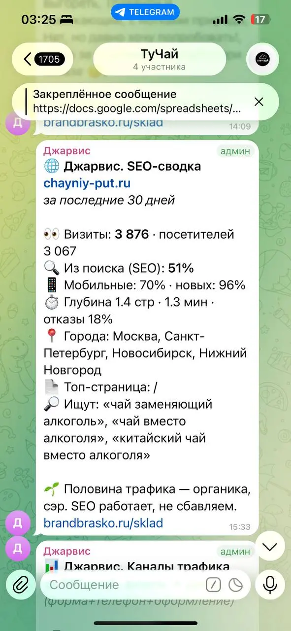 Вот так выглядит CRM и автоматические отчеты ♟️ | Сетка — социальная сеть от hh.ru
