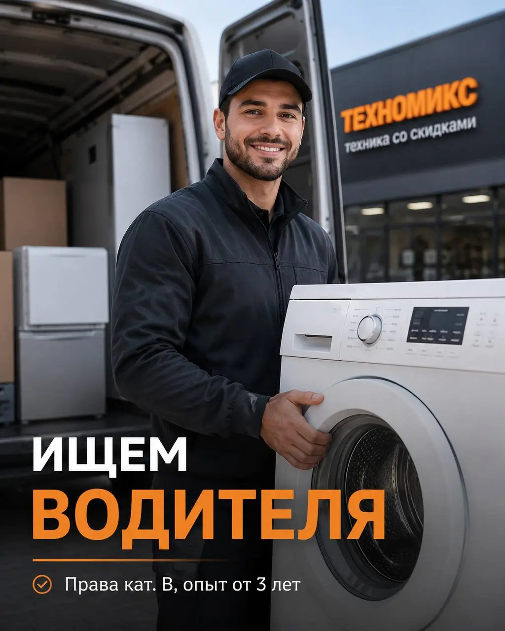 ВОДИТЕЛЬ
От 150 000₽
Техномикс
• Москва и область, м. Домодедовская, Теплый стан
• Водители
• @otdelpersonal
Полное описание вакансии размещено в Телеграм и Макс | Сетка — социальная сеть от hh.ru
