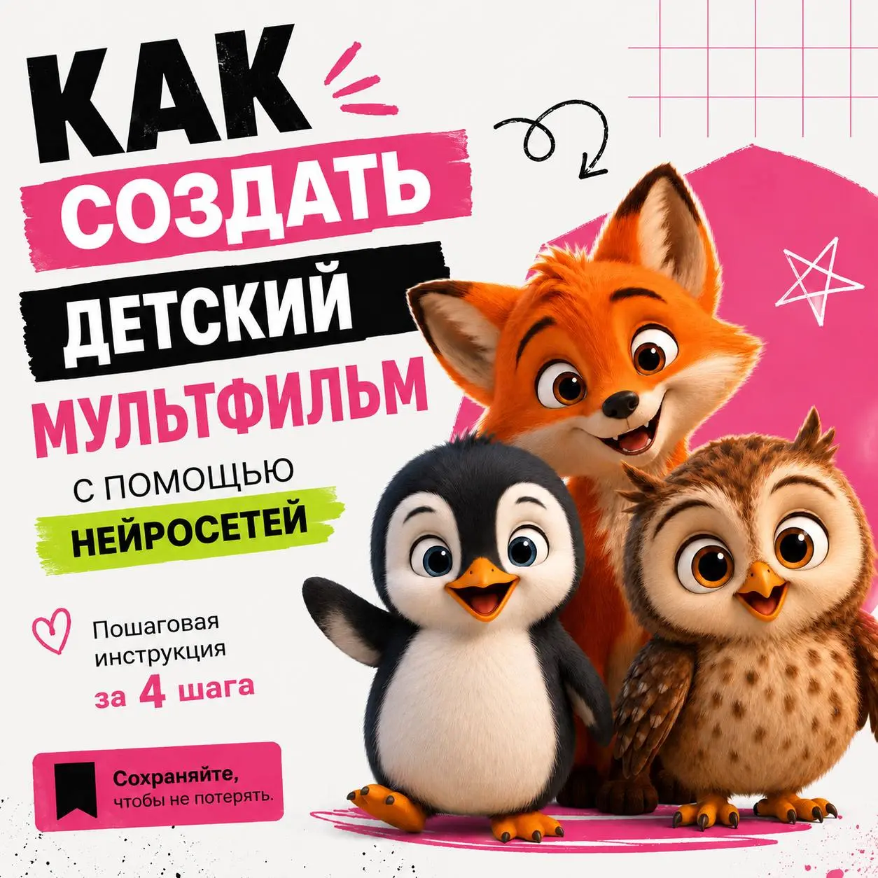 Создать собственный мультфильм сегодня может каждый. И для этого больше не нужно изучать сложные программы или годами осваивать анимацию | Сетка — социальная сеть от hh.ru