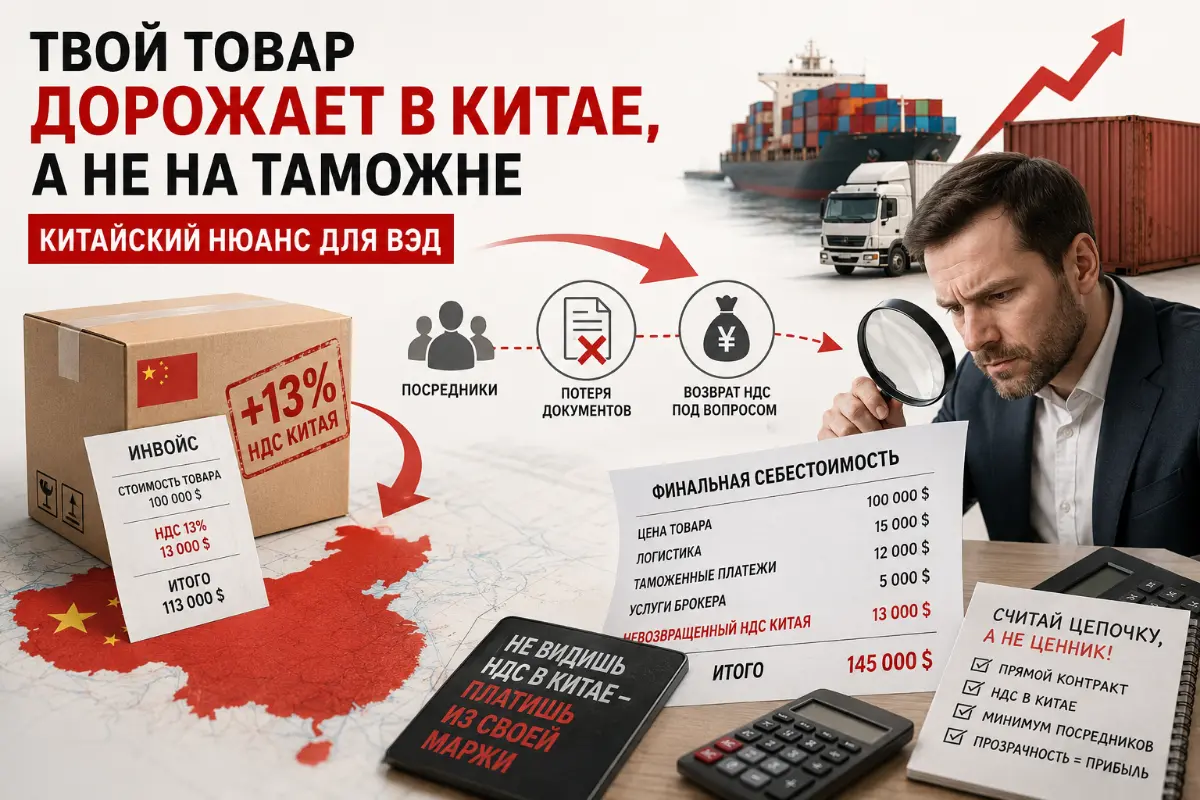 Твой товар дорожает в Китае, а не на таможне. Считал? | Сетка — социальная сеть от hh.ru