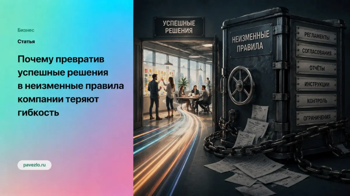 Как компании теряют гибкость | Сетка — социальная сеть от hh.ru