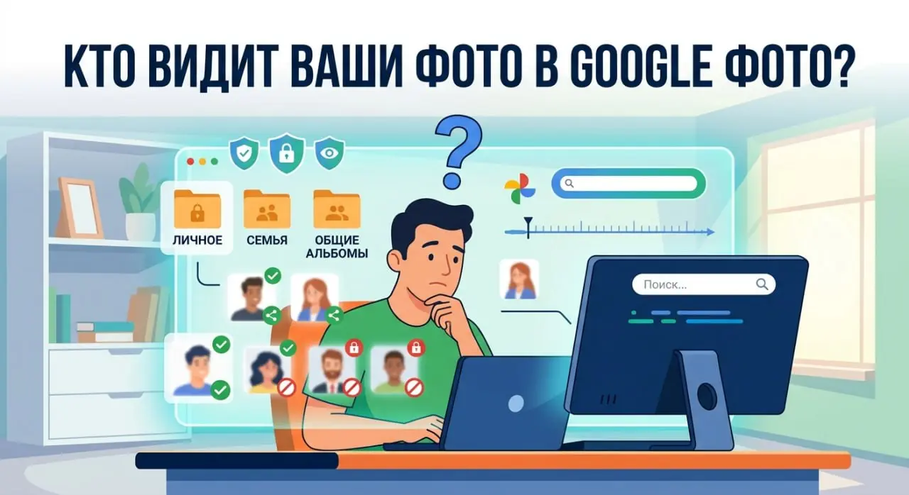 ☁️ «Срочно проверьте, кто видит ваши фото в Google Фото»
Вы когда-нибудь делились ссылкой на альбом в Google Фото?
Может быть, скидывали коллеге фото с корпоратива | Сетка — социальная сеть от hh.ru