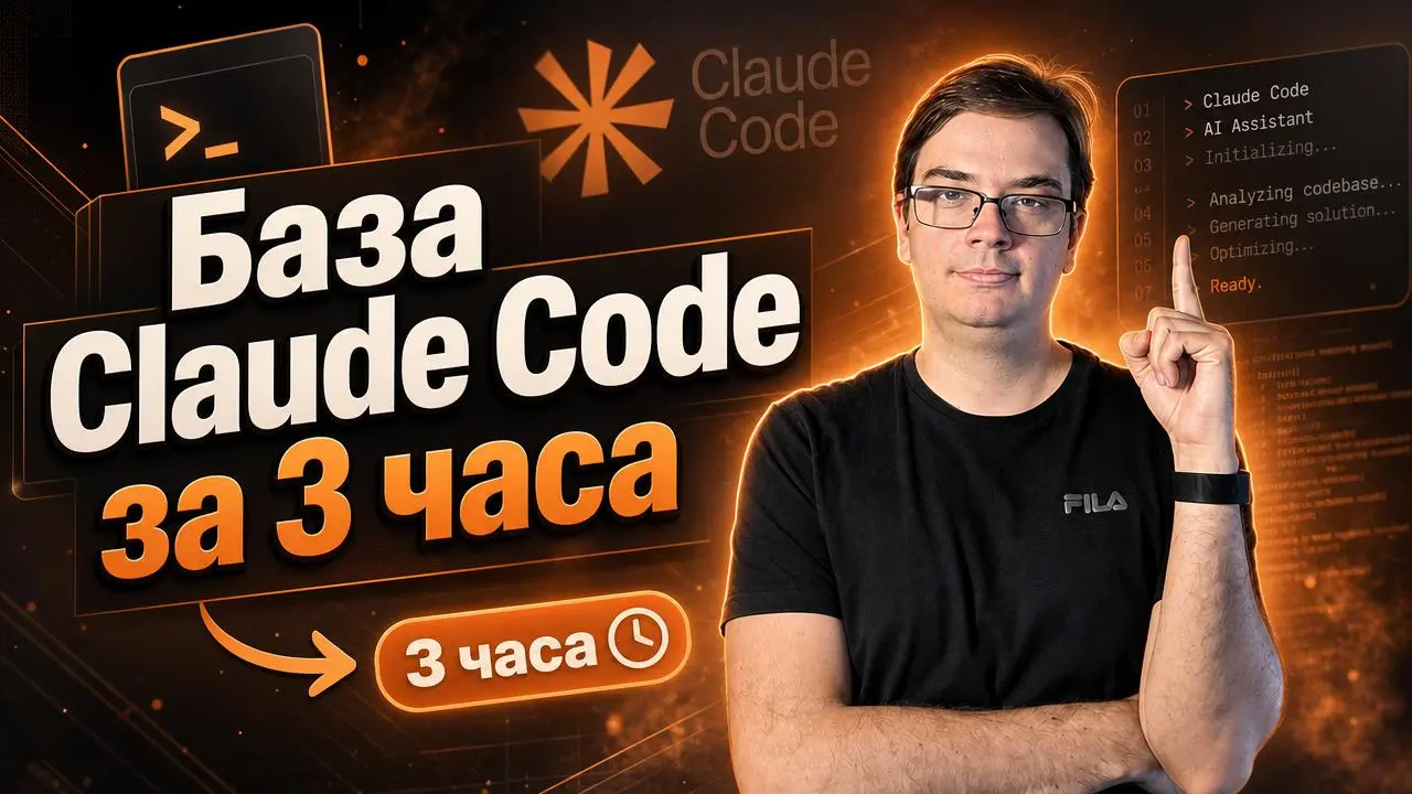 #видео Основы Claude Code за 3 часа | Установка, обход ограничений, проект с нуля
В этом видео мы познакомимся с основами Claude Code | Сетка — социальная сеть от hh.ru