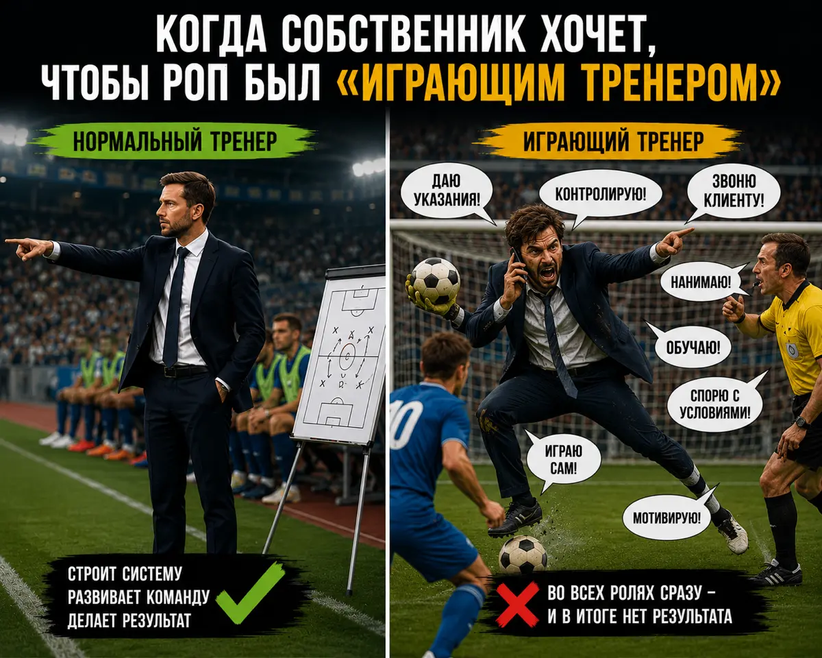ПОЧЕМУ РЫНОК ТАК ПОЛЮБИЛ "ИГРАЮЩИХ ТРЕНЕРОВ"?
Последнее время я все чаще вижу вакансии руководителей отдела продаж, где одно из главных требований — быть "играющим тренером" | Сетка — социальная сеть от hh.ru