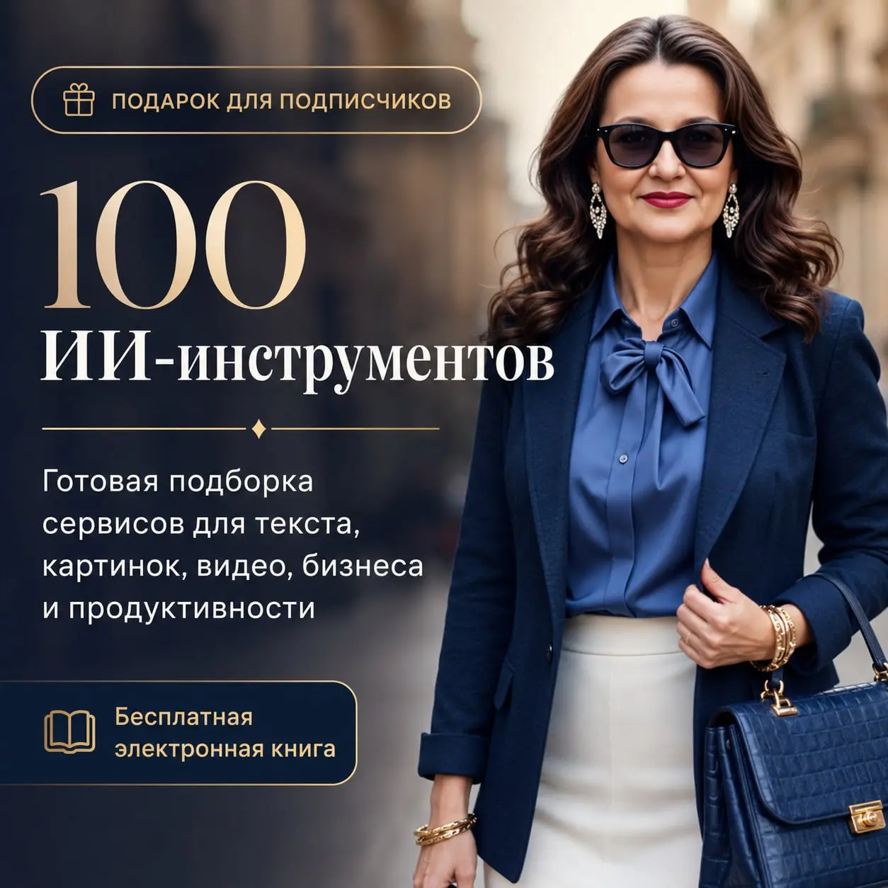 🔥 100 ИИ-инструментов вместо десятков вкладок и вечного поиска
Я собрала электронную книгу-подарок «100 ИИ-инструментов» — готовую подборку сервисов для текста, изображений и видео, маркетинга, бизнес... | Сетка — социальная сеть от hh.ru