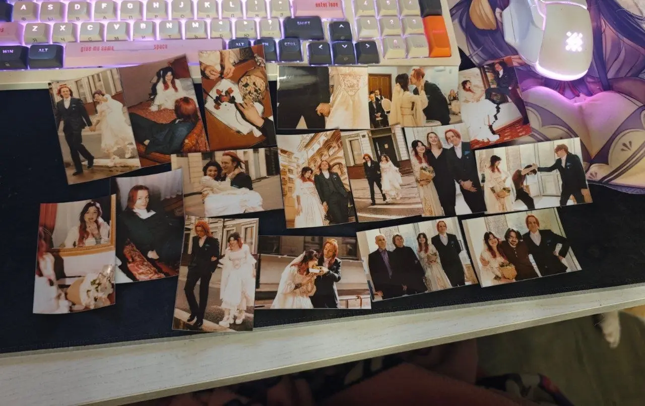 Хочу ещё одну свадебную фотосессию, а то я была слишком счастливая для томного resting bitch face и почти на всех фотках ржу 😄 | Сетка — социальная сеть от hh.ru