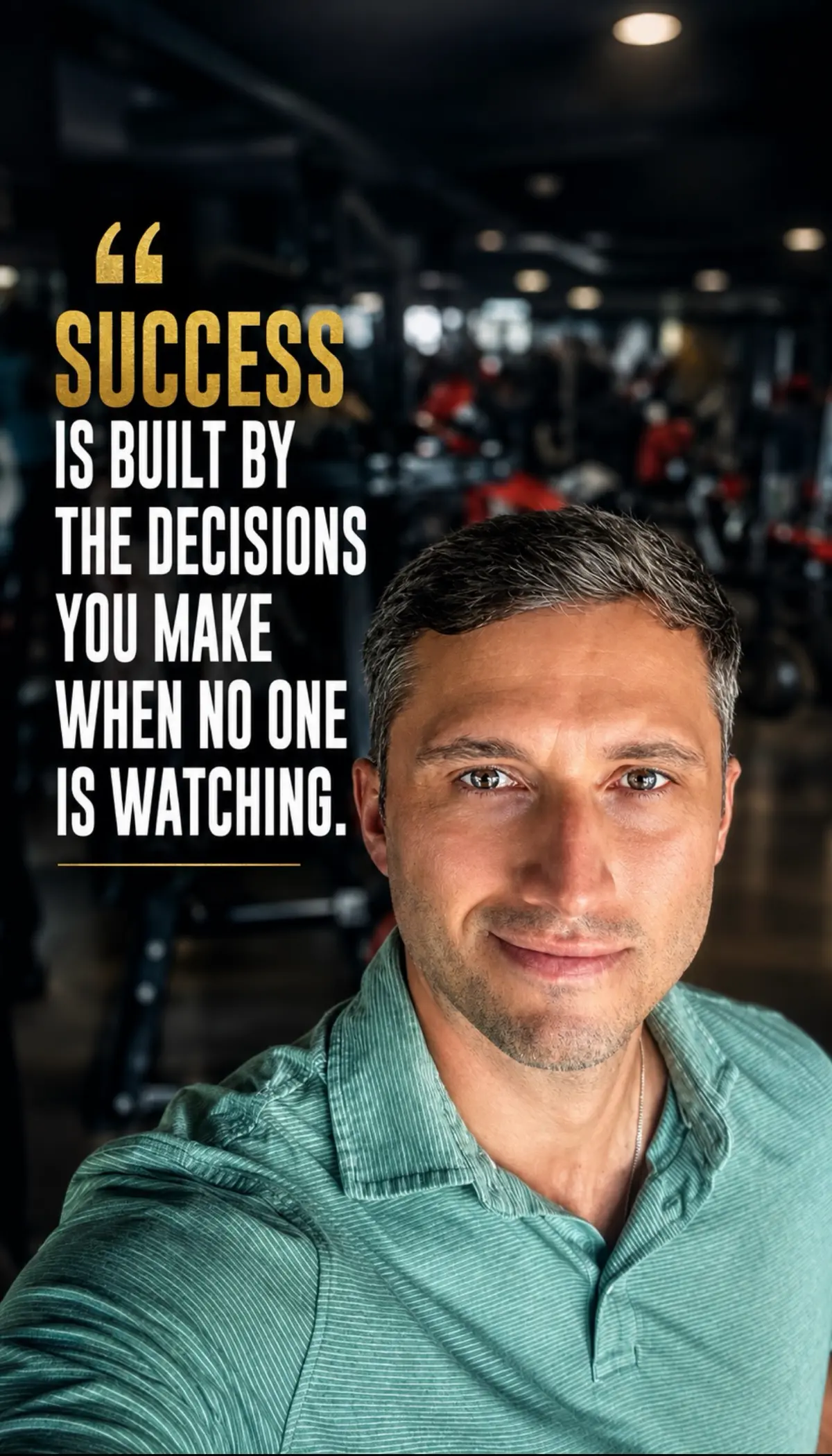 Success is built by the decisions you make when no one is watching. Every workout, every challenge, and every disciplined choice shapes the person you become | Сетка — социальная сеть от hh.ru