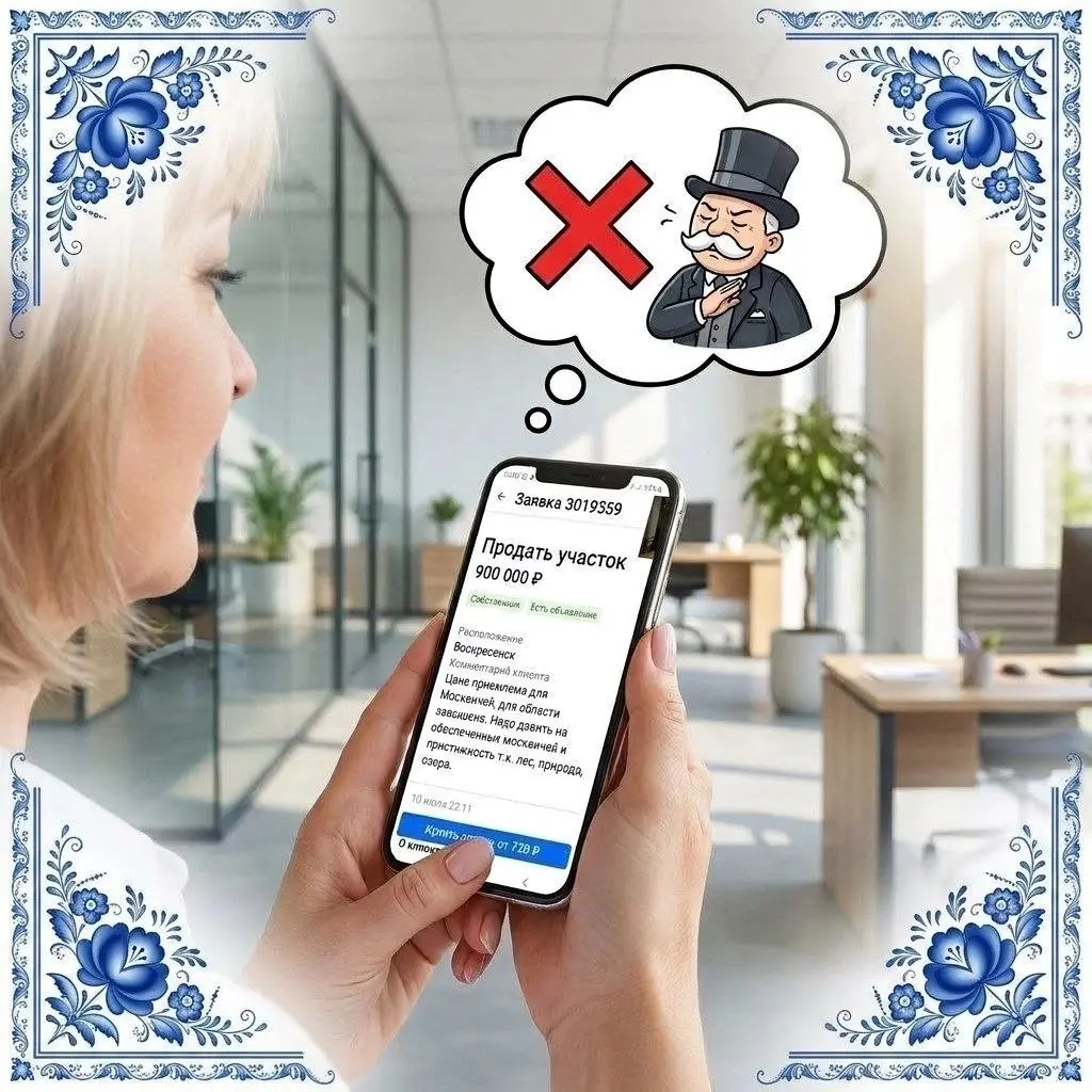 🤑 ЦЕНА ЗАВЫШЕНА, ИЩЕМ МОСКВИЧЕЙ ИЛИ ГДЕ ЖИВУТ БОГАТЫЕ ЛОХИ?
📱 Листаю сегодня заявки от собственников на Циане и натыкаюсь на один шедевр (скрин в карусели) | Сетка — социальная сеть от hh.ru