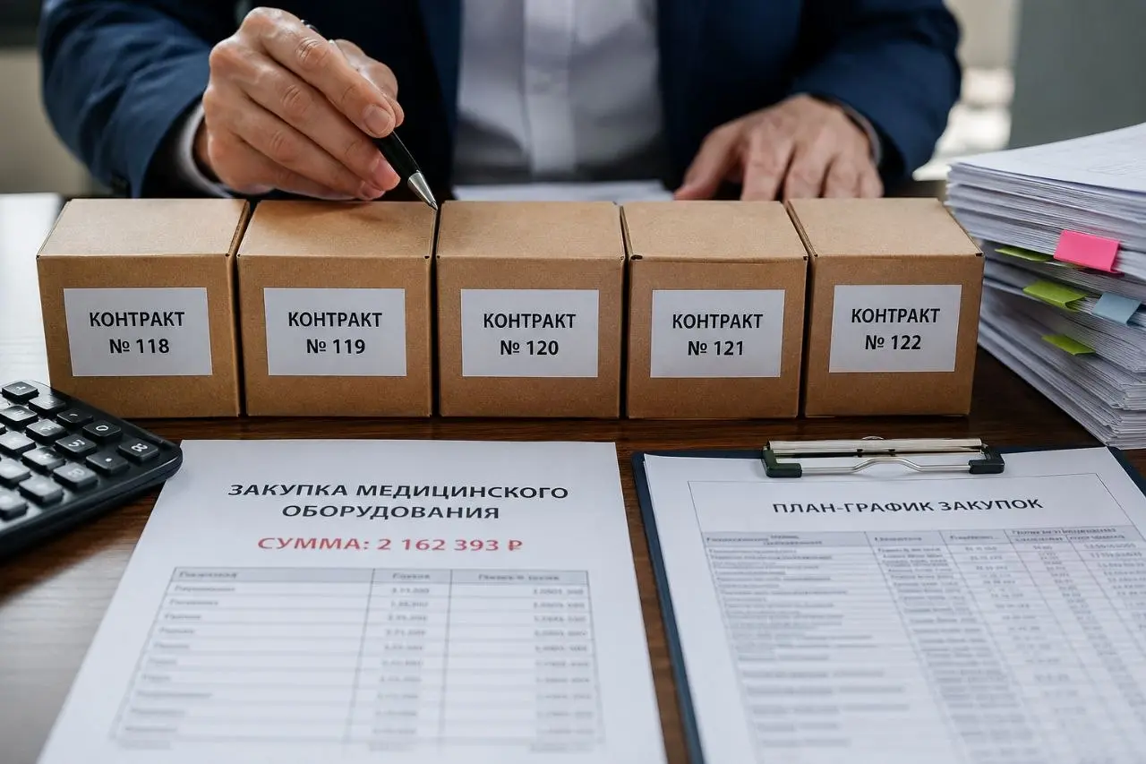 Раздробили закупку медоборудования на 5 частей: апелляция отменила решение и вернула 2,16 млн
Прокуратура Самарской области вскрыла схему дробления закупки при оснащении детского отделения психиатриче... | Сетка — социальная сеть от hh.ru
