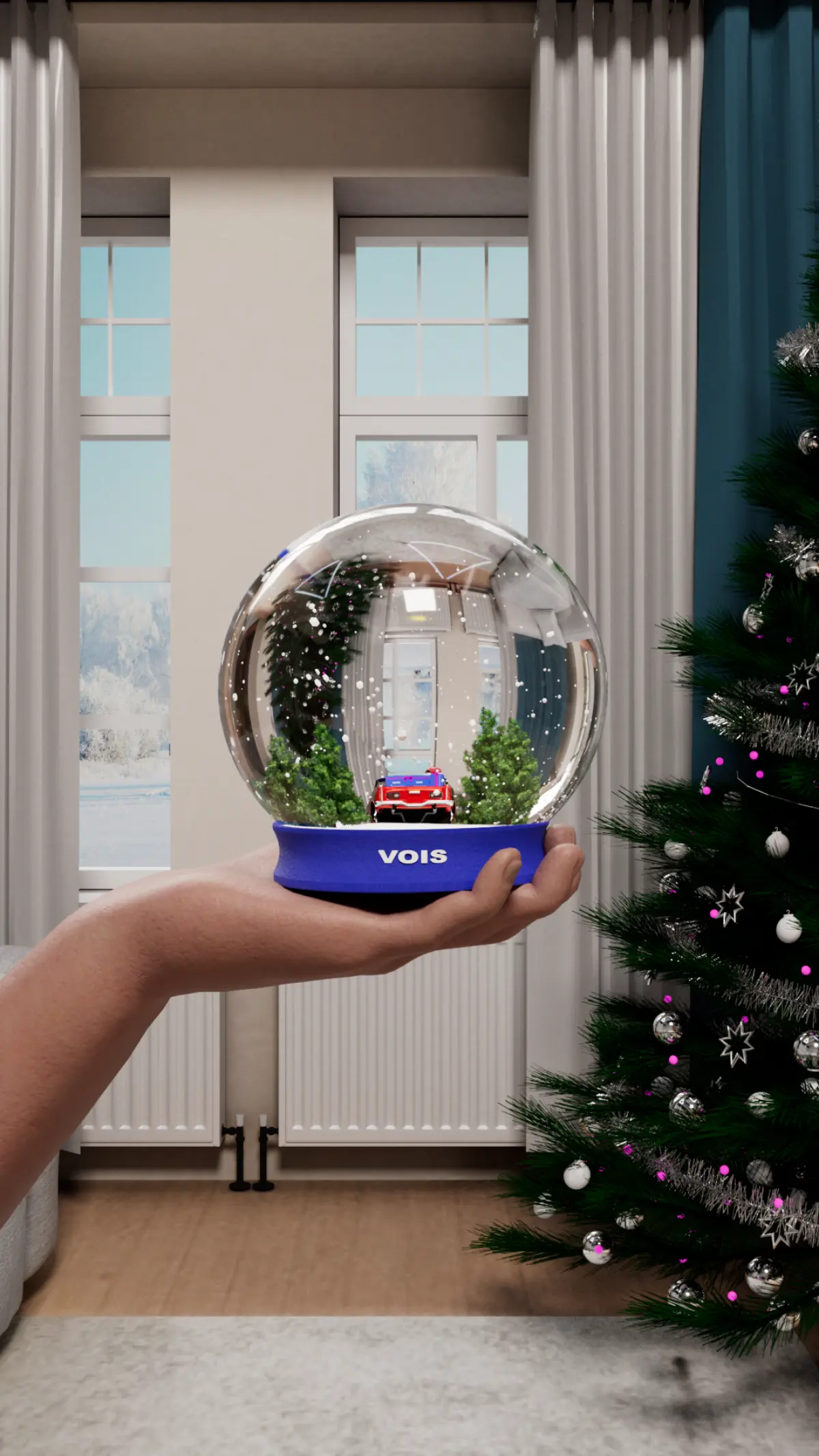 CGI для VOIS | Сетка — социальная сеть от hh.ru