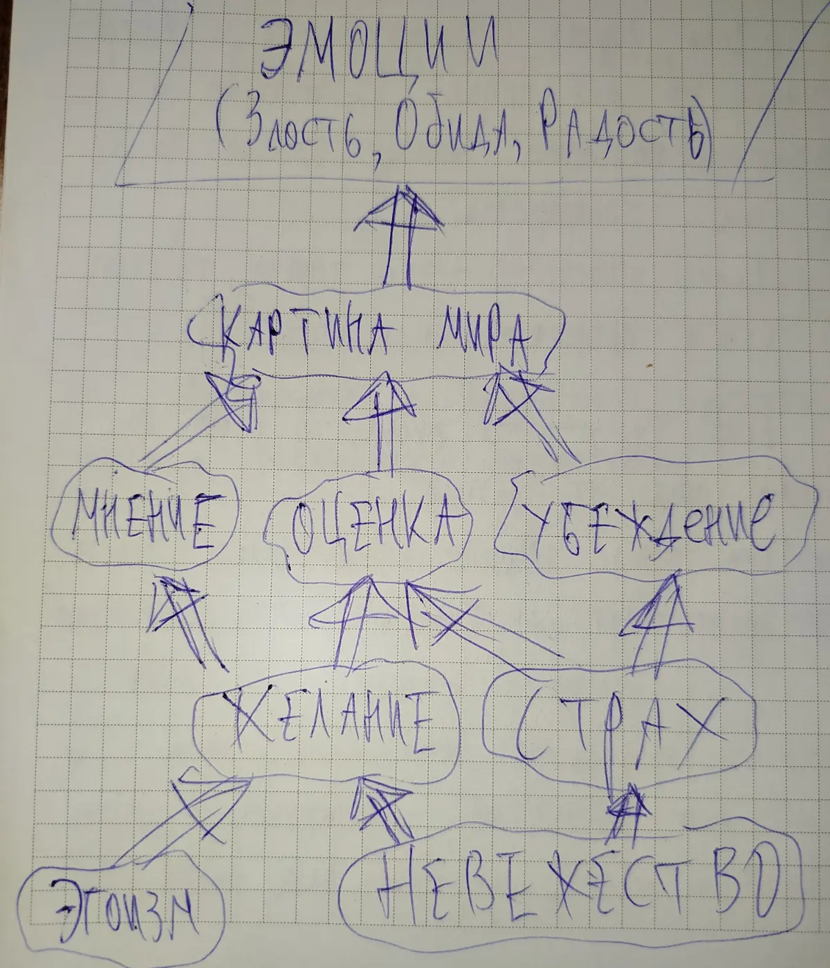 Схема Системы Сознания | Сетка — социальная сеть от hh.ru