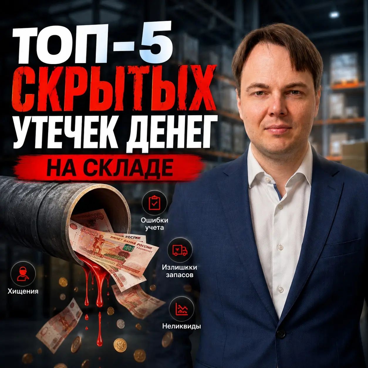 Топ-5 скрытых утечек денег на складе. | Сетка — социальная сеть от hh.ru