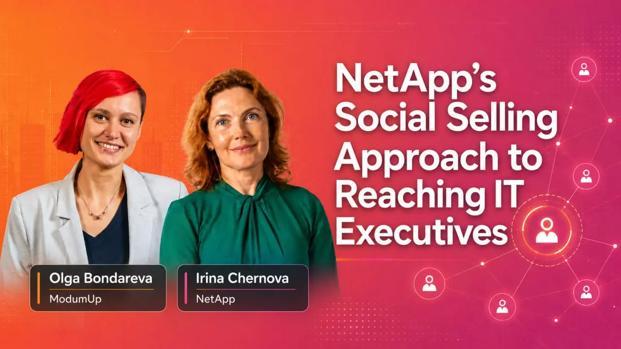 Подход NetApp к Social Selling и ABM
На LinkedIn Live-стриме нашего агентства 8 июля мы вместе с Ириной Черновой, Demand Marketing Manager EMEA & LATAM в NetApp, рассказали, как NetApp использует соци... | Сетка — социальная сеть от hh.ru