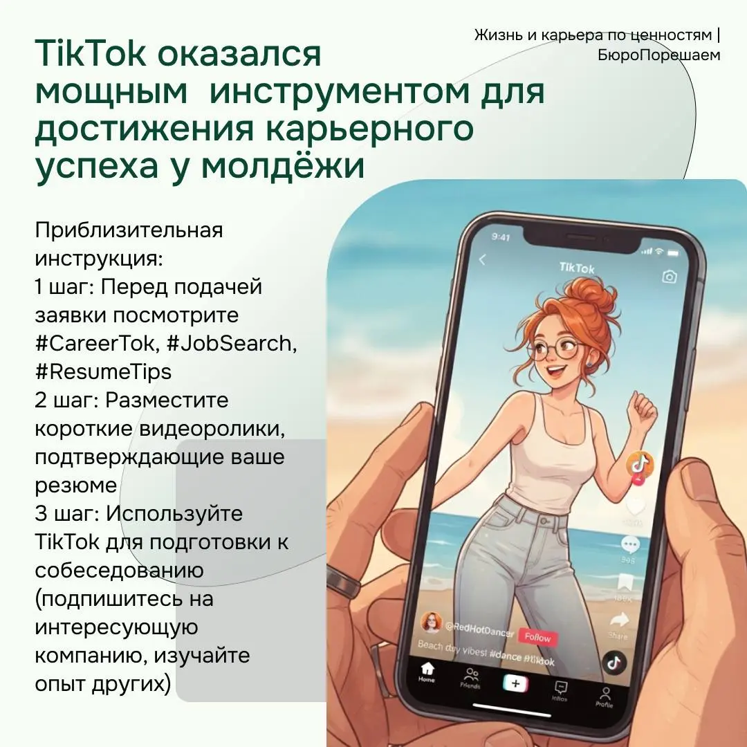 Пока вы свайпаете рилсы, кто-то получает через них оффер 📱
Свежая статистика (на западе) такова: 46% зумеров поведали, что находили работу или стажировку через.. | Сетка — социальная сеть от hh.ru