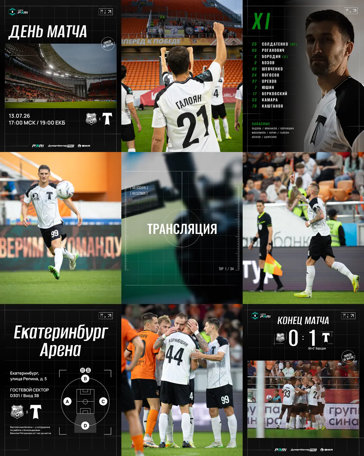 TORPEDO MOSCOW × 2026/27 | Сетка — социальная сеть от hh.ru