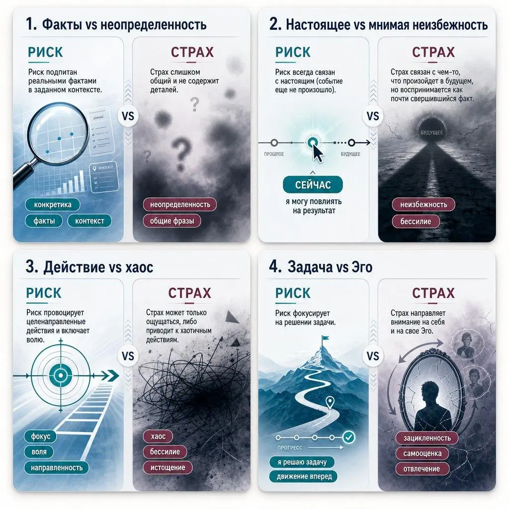 Страх или риск? | Сетка — социальная сеть от hh.ru