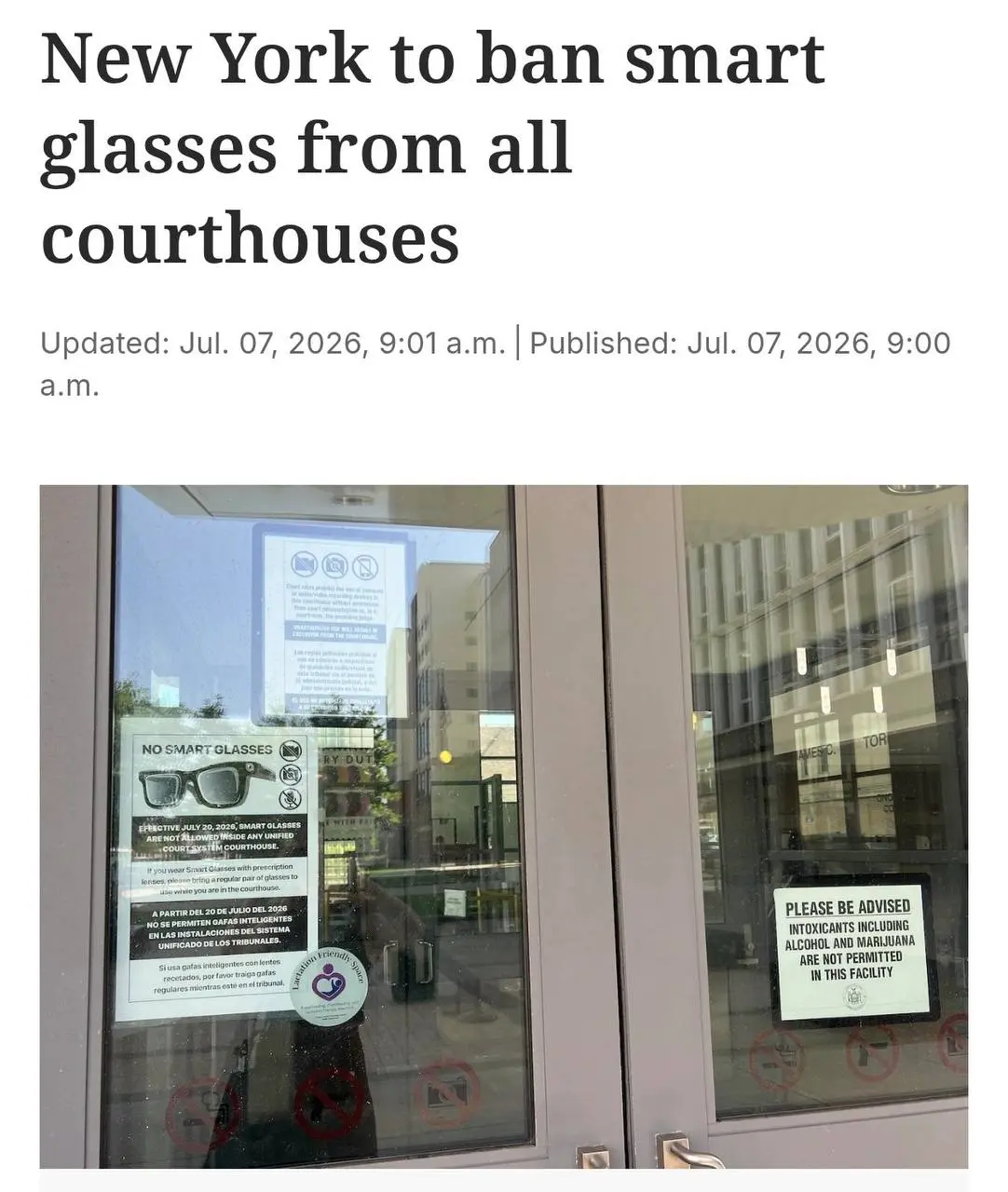 В Нью-Йорке запретили умные очки
Правда пока что только в суде | Сетка — социальная сеть от hh.ru