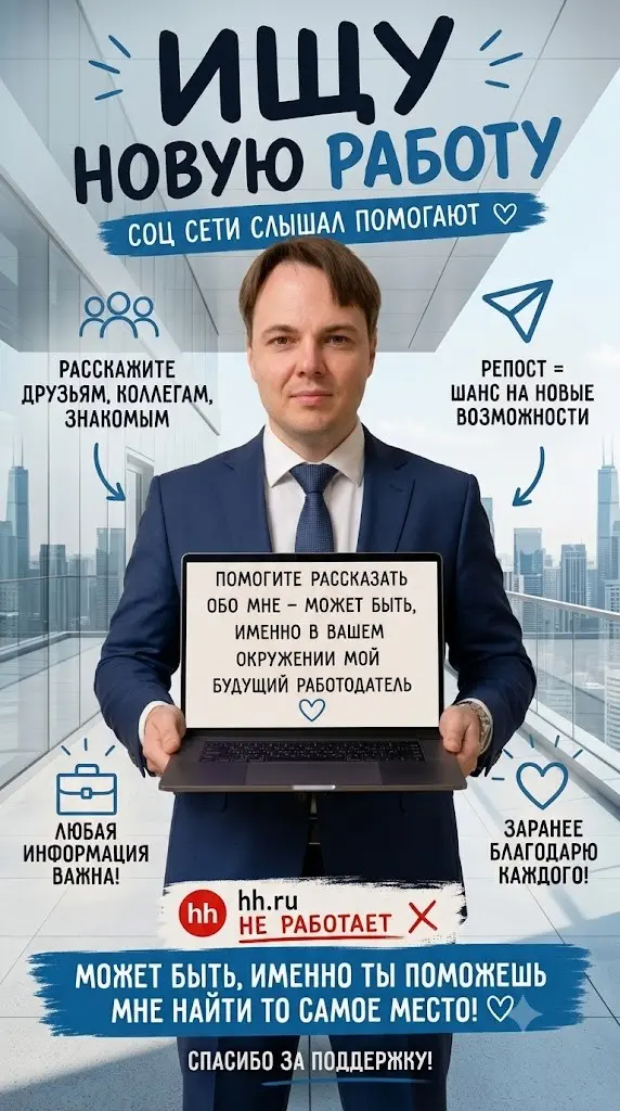 «HH.ru не работает»: Как я искал работу через Telegram | Сетка — социальная сеть от hh.ru