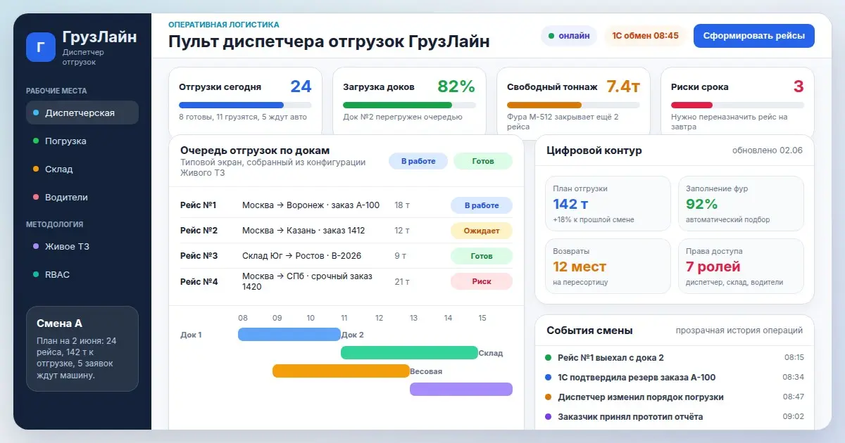 Как за день сделать диспетчер отгрузок из Excel? | Сетка — социальная сеть от hh.ru