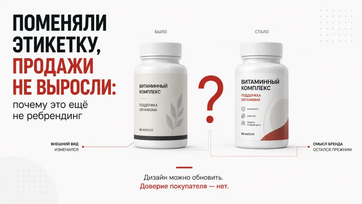Поменять этикетку гораздо проще, чем изменить восприятие бренда | Сетка — социальная сеть от hh.ru