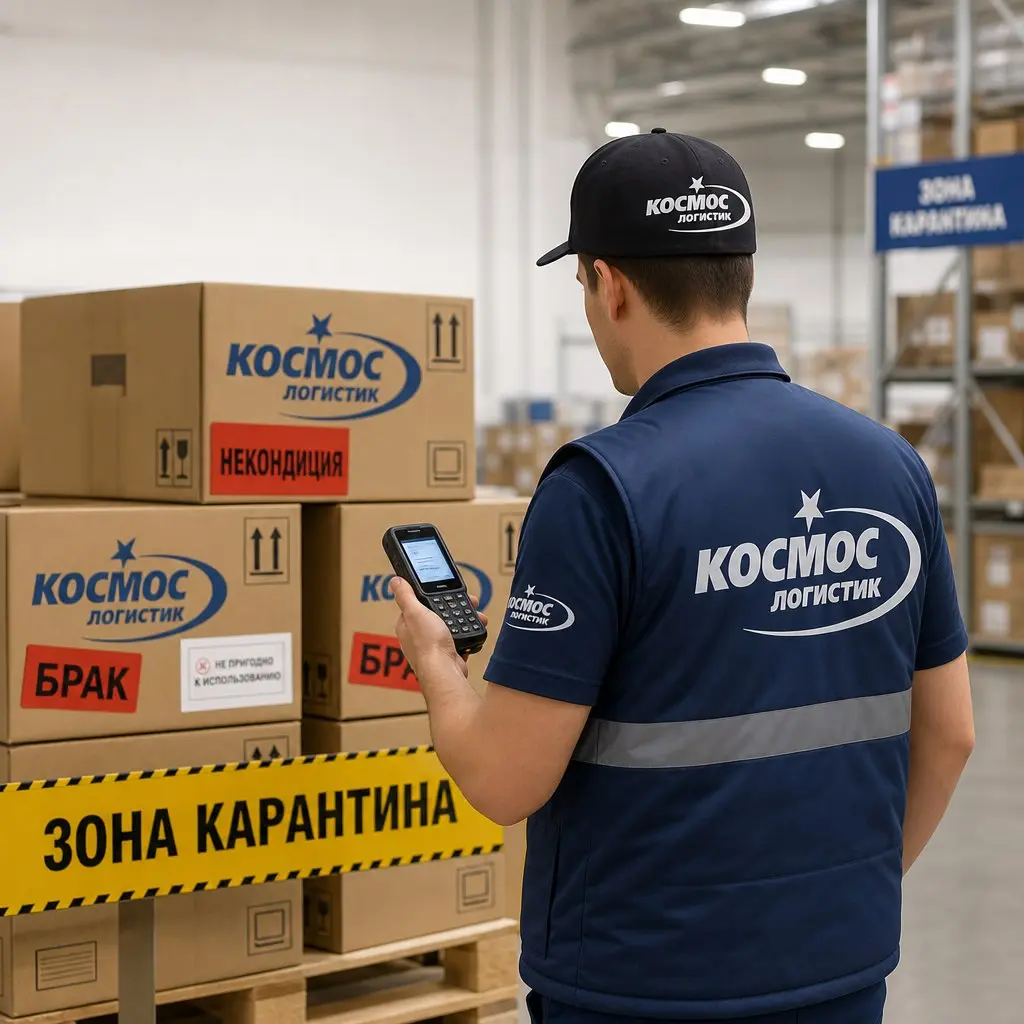 Изоляция брака: инструкция
Размещайте брак в отдельной карантинной зоне. Мы в Космос Логистик советуем маркировать такие паллеты красным стикером. Хранение от 25 руб., выгрузка от 140 руб | Сетка — социальная сеть от hh.ru