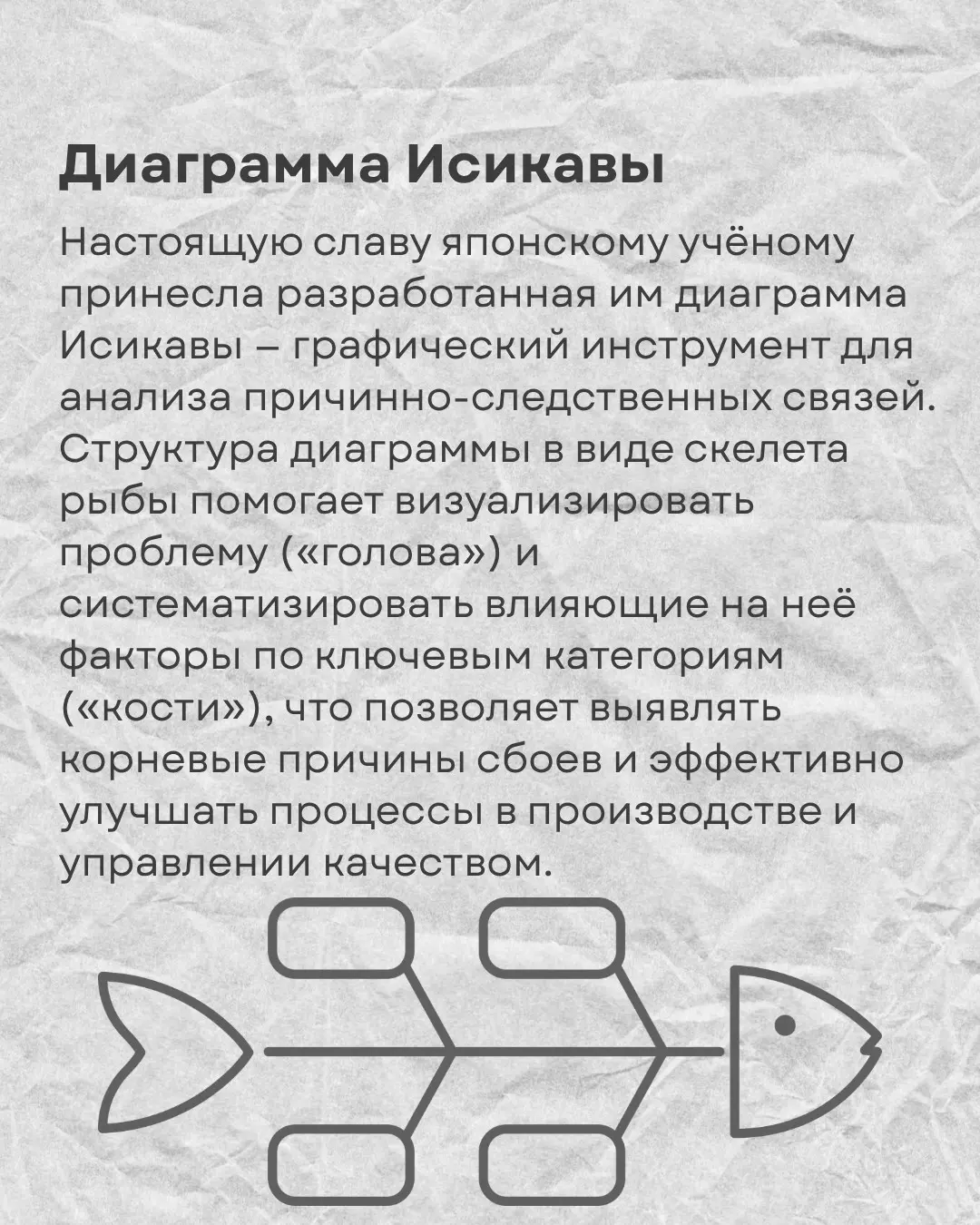 Диаграмма Исикавы | Сетка — социальная сеть от hh.ru