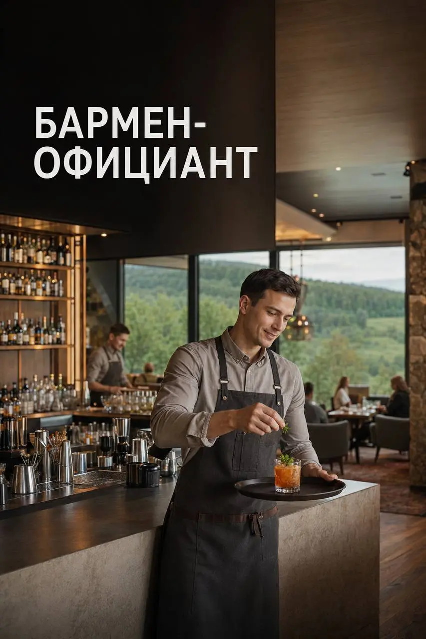 БАРМЕН-ОФИЦИАНТ
От 100 000₽ + чаевые
SOTY Club
• Орловская область
• Гостиничный бизнес
• @DashutaHRD
Полное описание вакансии размещено в Телеграм и Макс | Сетка — социальная сеть от hh.ru