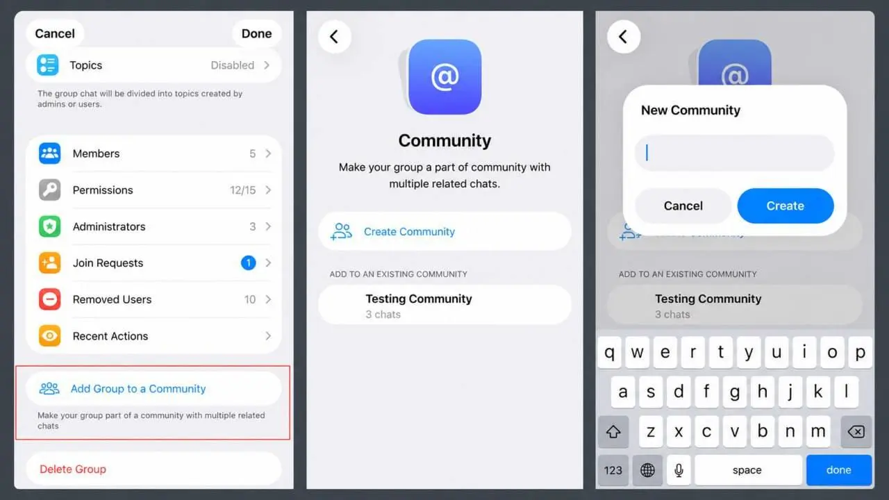 Telegram обновился.
😘Все каналы, чаты и боты можно собрать в папку «Сообщество». Не нужно переключаться между чатами — всё в одном месте | Сетка — социальная сеть от hh.ru