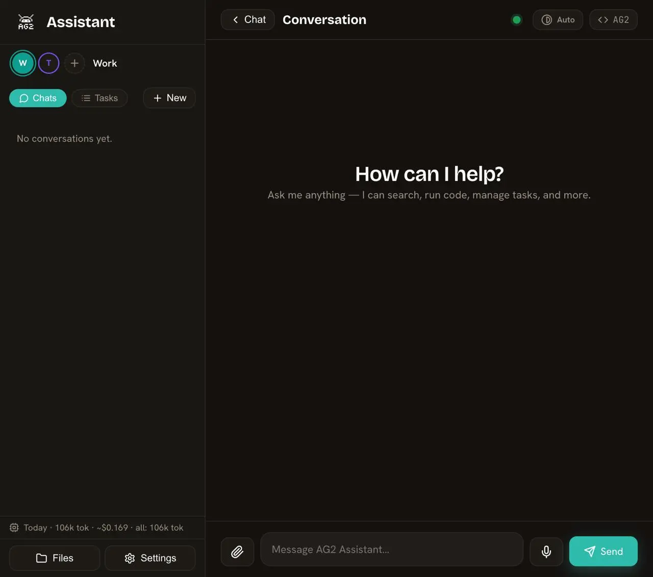 Наконец-то я запустил AG2-Assistant, который у нас в разработке (руки дошли) | Сетка — социальная сеть от hh.ru