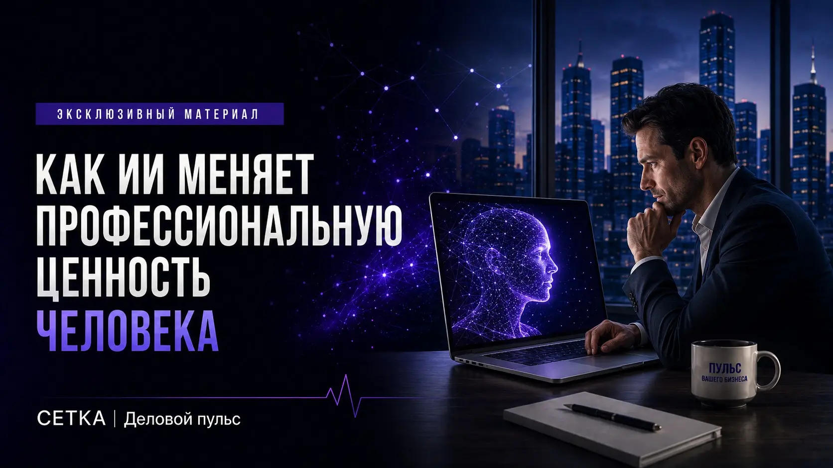 Как ИИ меняет профессиональную ценность человека | Сетка — социальная сеть от hh.ru