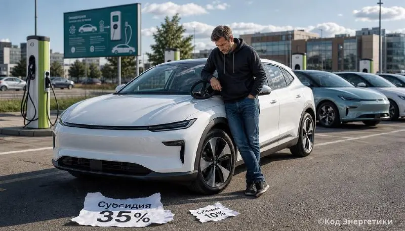 Субсидии на электромобили сокращают 🚘
Вы планировали купить электромобиль с субсидией 35 %? Тогда будьте в курсе, что её могут урезать до 10 %… Сердце ёкнуло? Понимаю! У меня также, ведь сам только за... | Сетка — социальная сеть от hh.ru