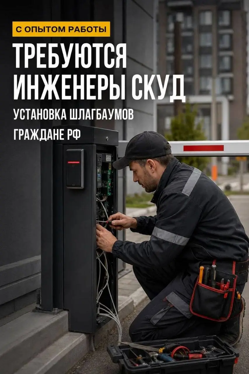 ИНЖЕНЕР СКУД
160 000–180 000 ₽/месяц
ООО «ЕГДС» и. Фили
• Сменный график
• права кат. B, авто предоставляем
+7-995-901-19-42 @gusevays
Полное описание вакансии размещено в Телеграм и Макс | Сетка — социальная сеть от hh.ru