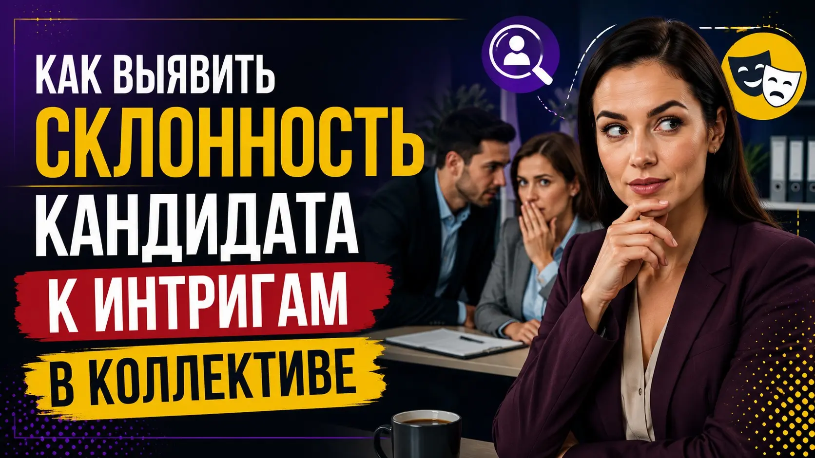 Как выявить склонность кандидата к интригам в коллективе | Сетка — социальная сеть от hh.ru