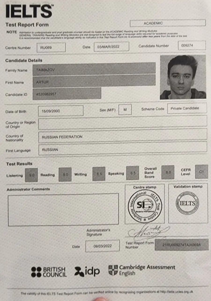 Network member avatar