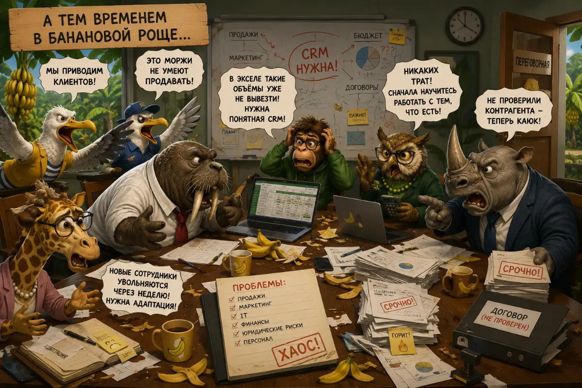 🍌 А тем временем в Банановой роще.. | Сетка — социальная сеть от hh.ru