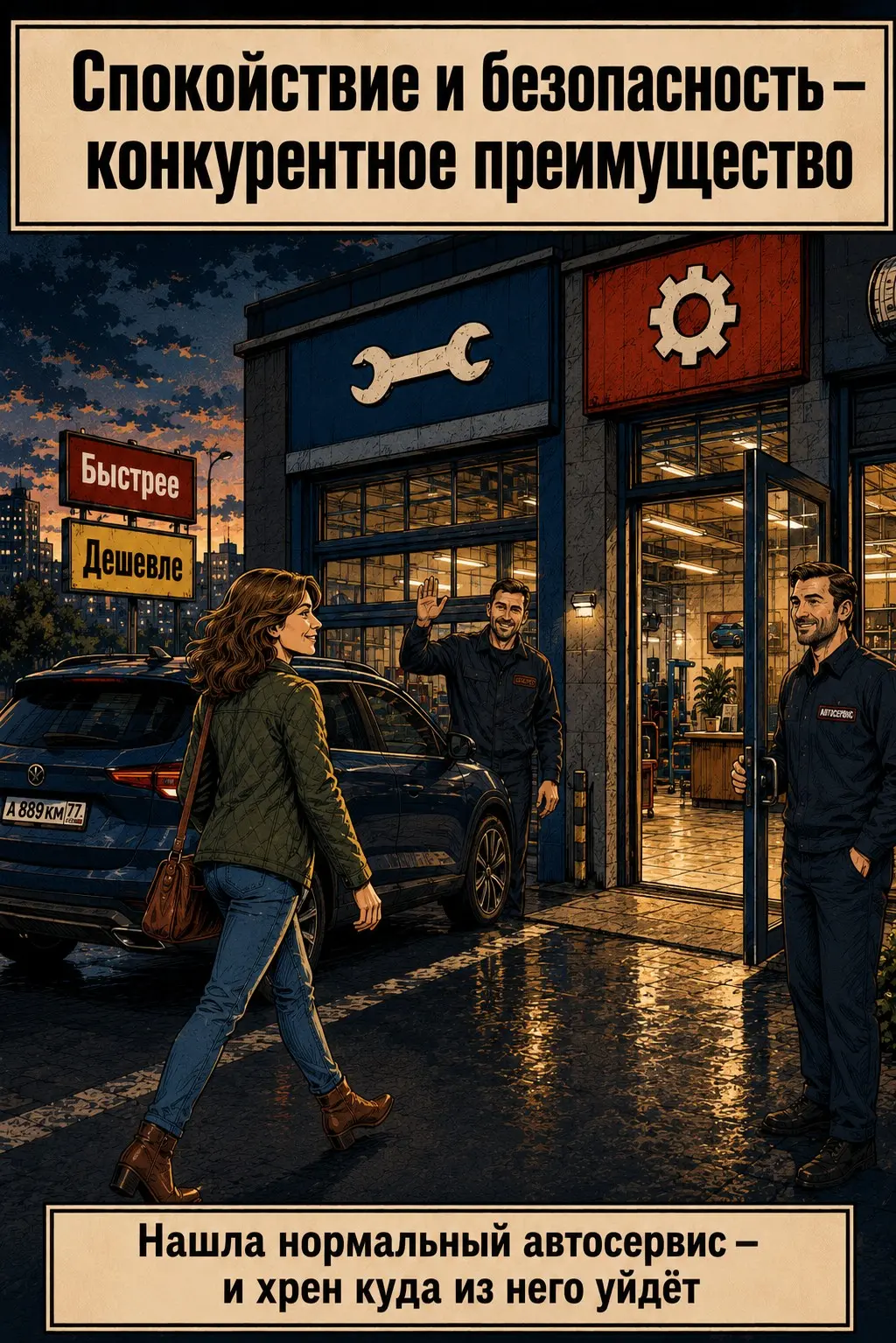 Почему многие автосервисы теряют женщин ещё на картах | Сетка — социальная сеть от hh.ru
